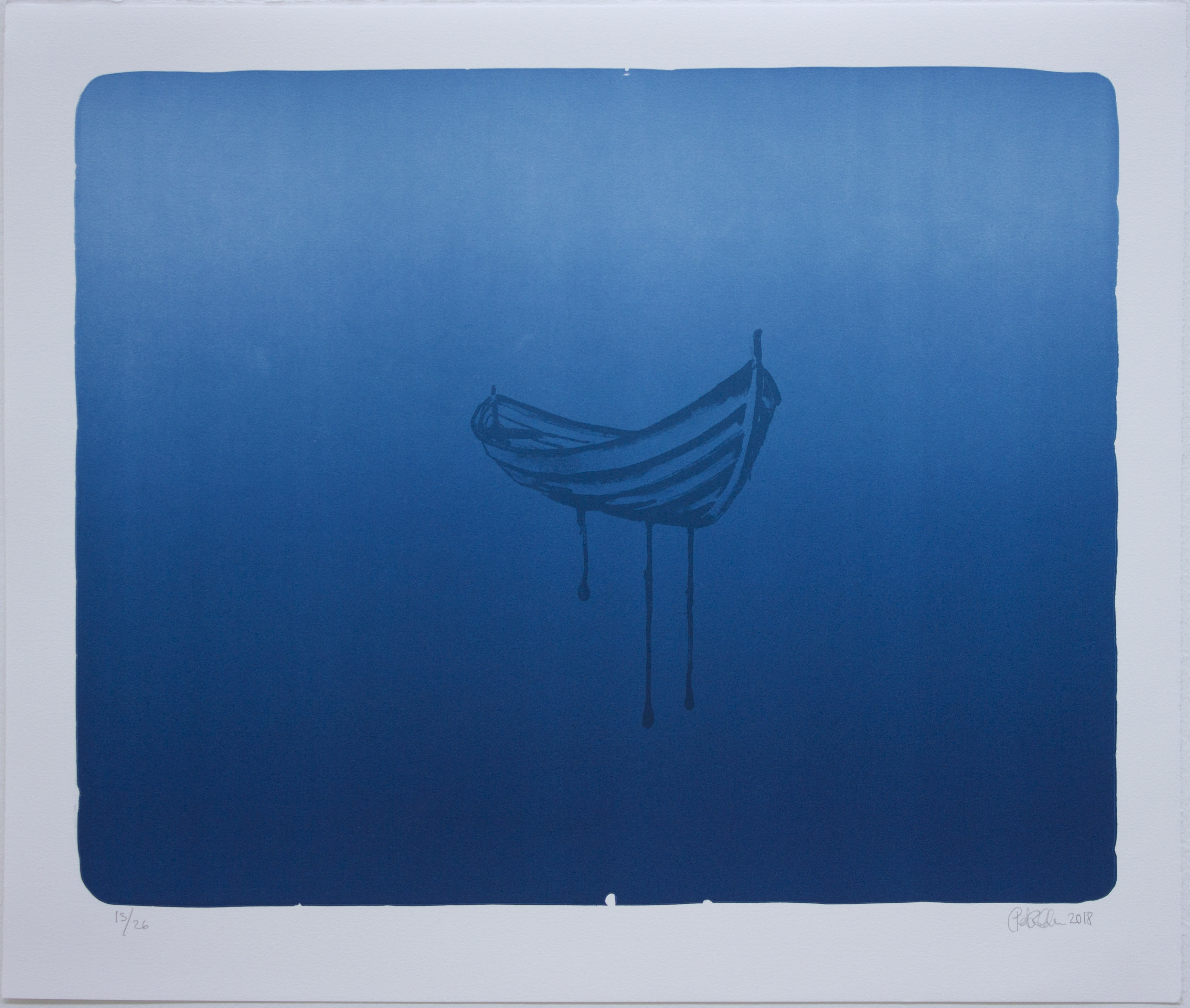 Lithographic print, edition of 26, 61x52 cm