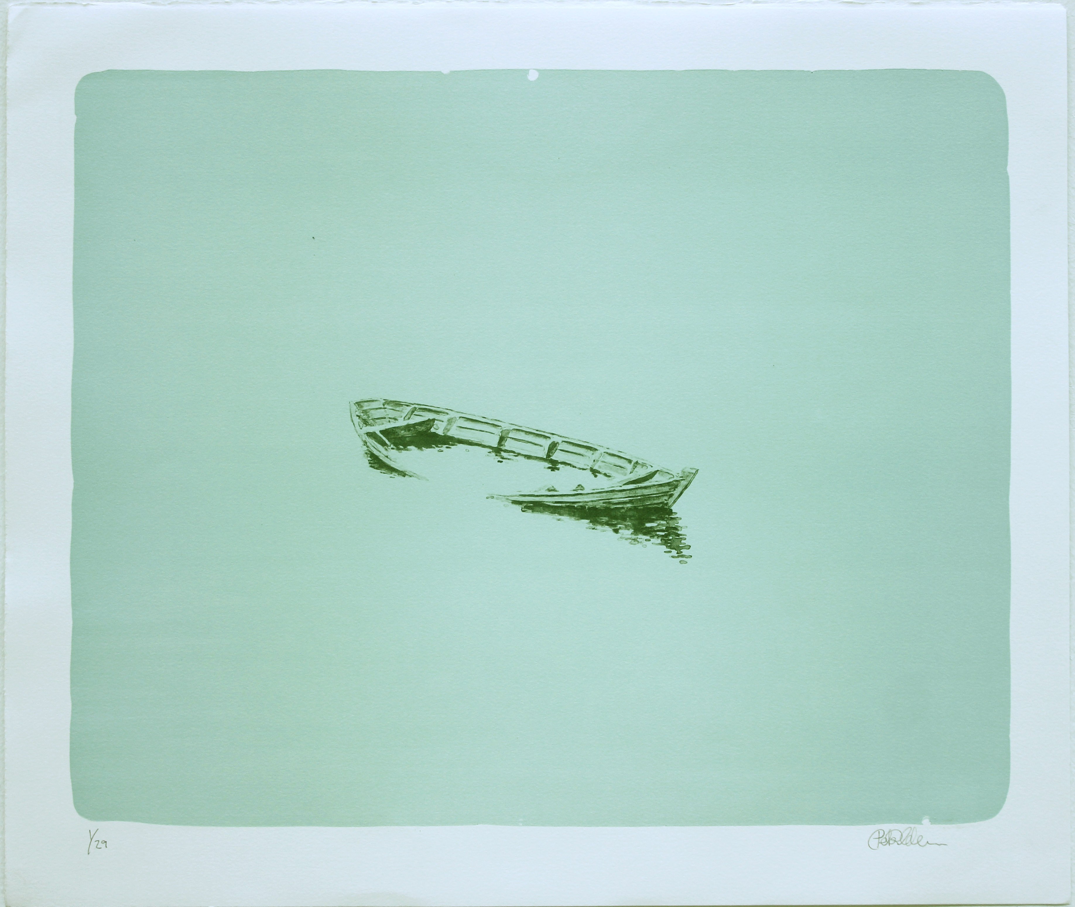 Lithographic print, edition of 29, 61x52 cm
