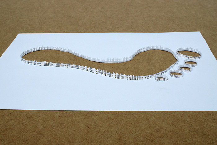 Acid free A4 115 gsm paper and glue