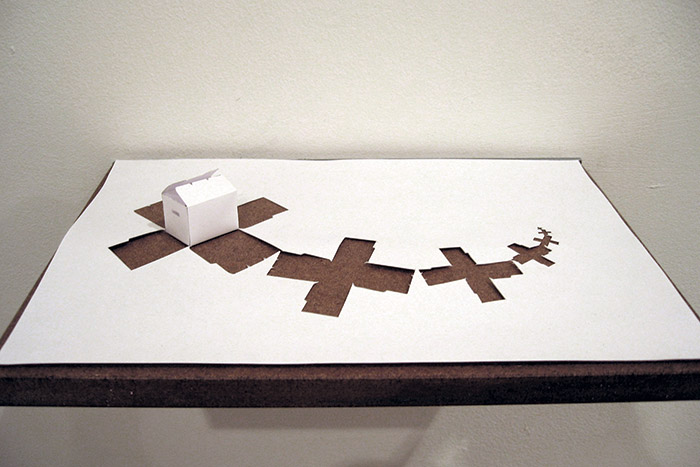 Acid free A4 80 gsm paper and glue
