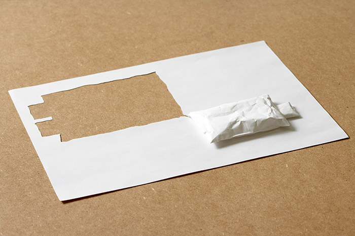 Acid-free A4 80 gsm paper and glue
