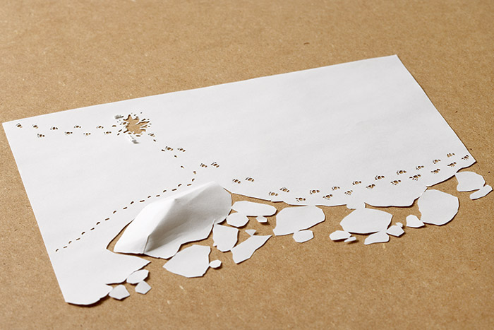Acid-free A4 80 gsm paper and glue
