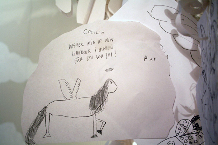 "I wish that my baby brother in Heaven has a happy Christmas!"
