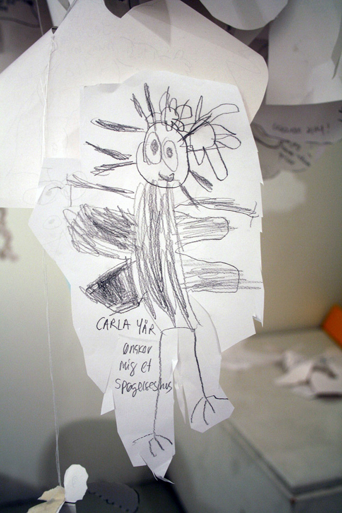 "Carla 4 years, I wish for a Ghost House"